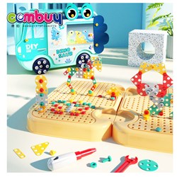 CB985914 KB017365 KB017366 KB017368 - Suitcase toddler electric drill tools DIY screw puzzles for kids